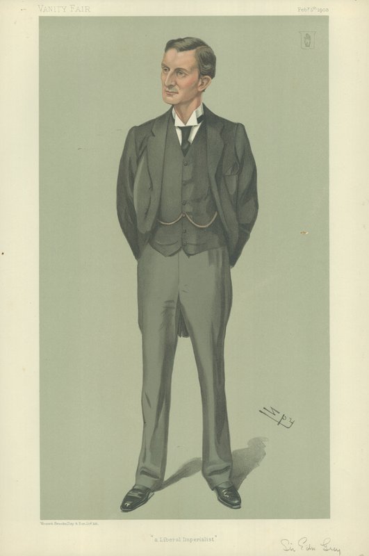 Sir Edward Gray af Leslie Matthew Ward