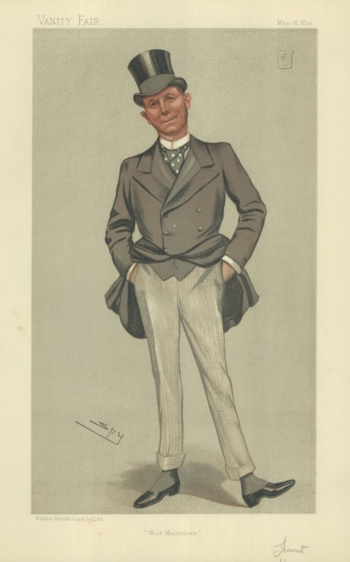 Sir Frederick Seager Hunt af Leslie Matthew Ward