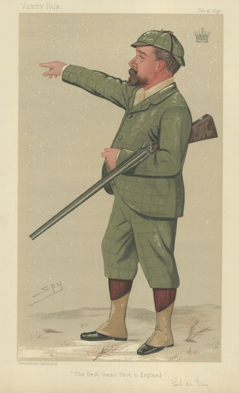 Earl de Grey af Leslie Matthew Ward