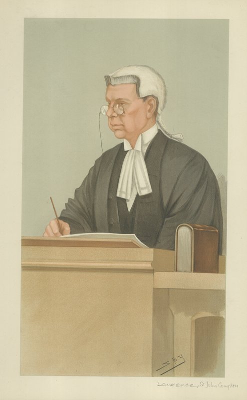 Ære Sir John Compton Lawrence af Leslie Matthew Ward