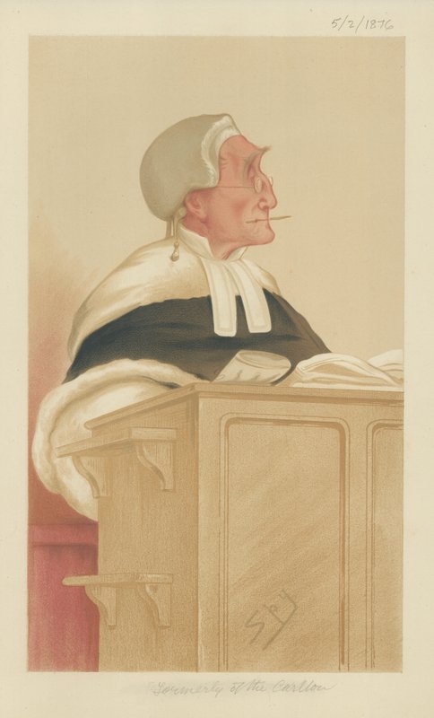 Den ærede Sir Anthony Cleasby af Leslie Matthew Ward