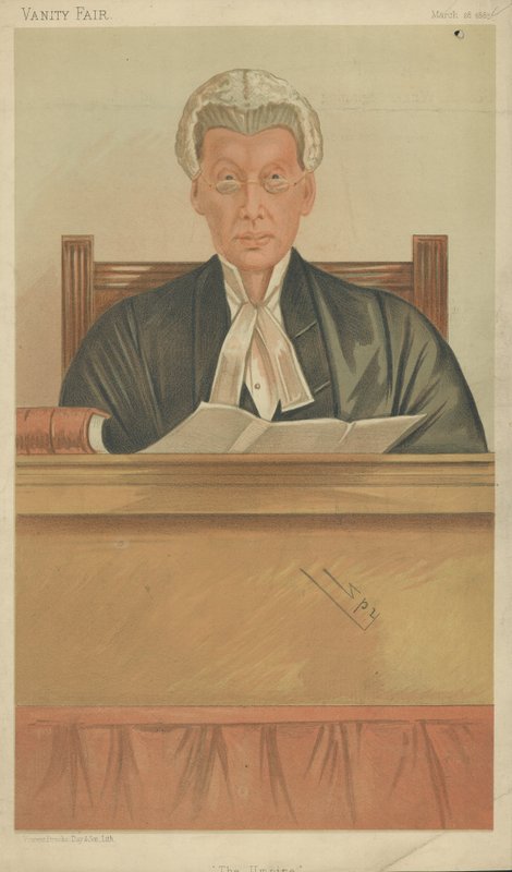 Den ærede Sir J W Chitty af Leslie Matthew Ward