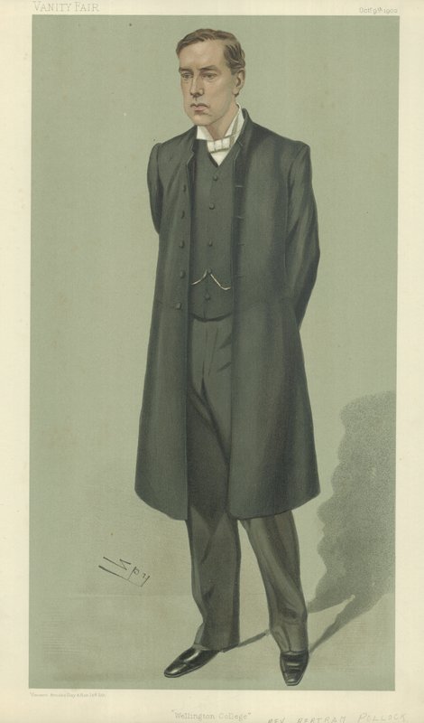 Rev Bertram Pollock (farve litho) af Leslie Matthew Ward