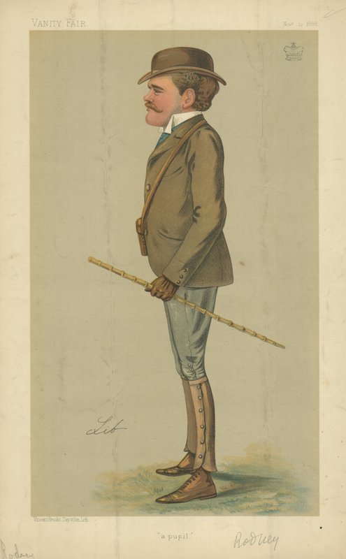 Lord George B Rodney af Liborio Prosperi