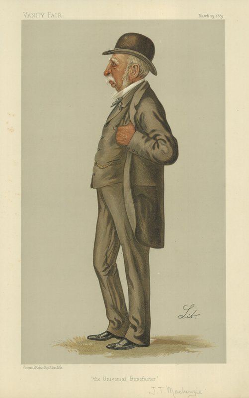 Mr J T Mackenzie fra Kintail af Liborio Prosperi