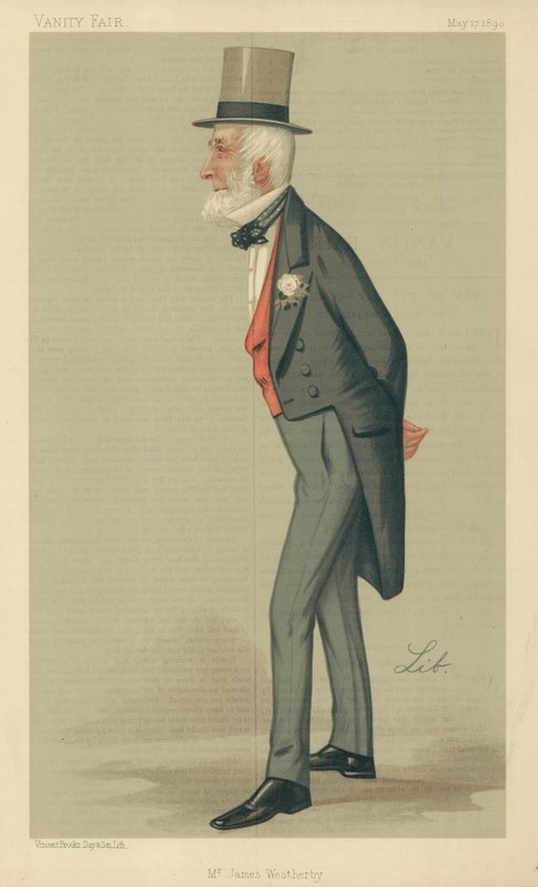 Mr James Weatherby af Liborio Prosperi