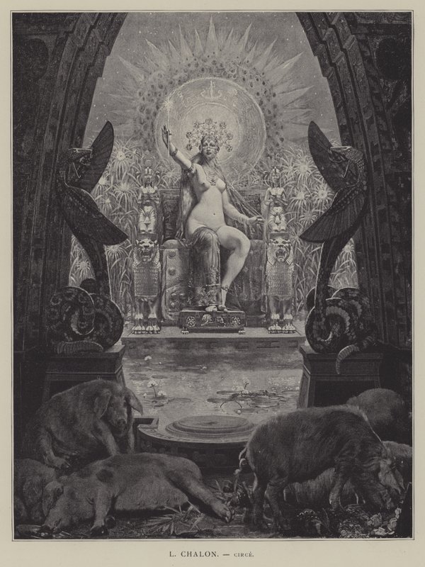 Circe af Louis Chalon