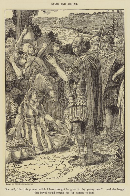 David og Abigail af Louis John Rhead