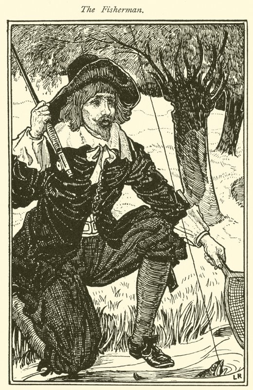 Fiskeren (gravering) af Louis John Rhead