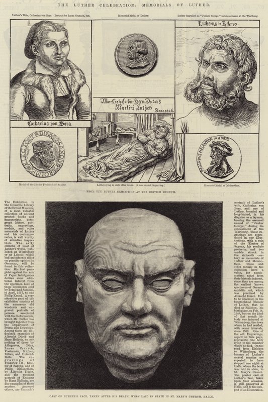 Luther-festen, Luther-minder af Lucas Cranach the Younger