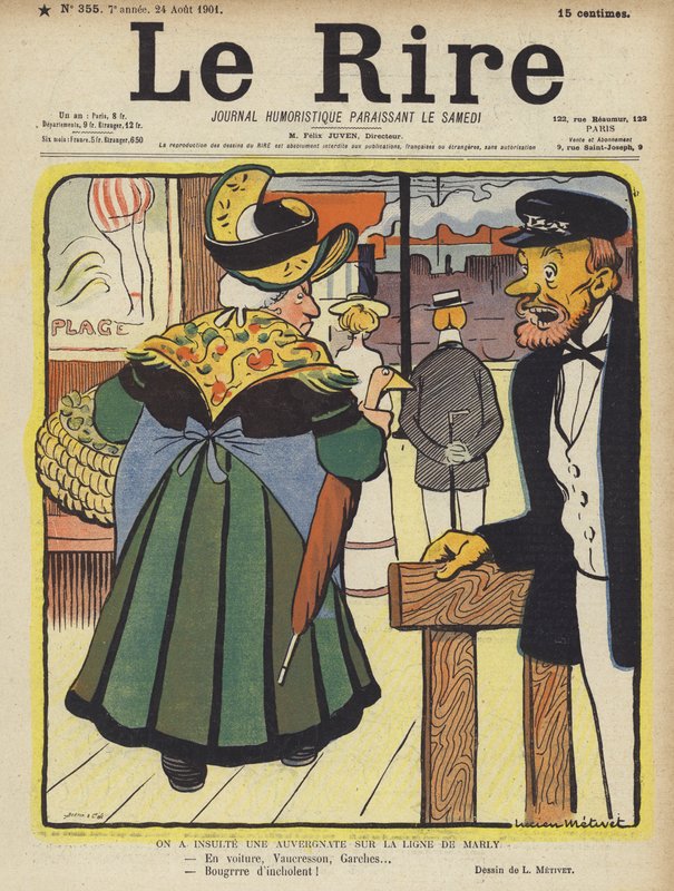 Illustration til Le Rire af Lucien Metivet