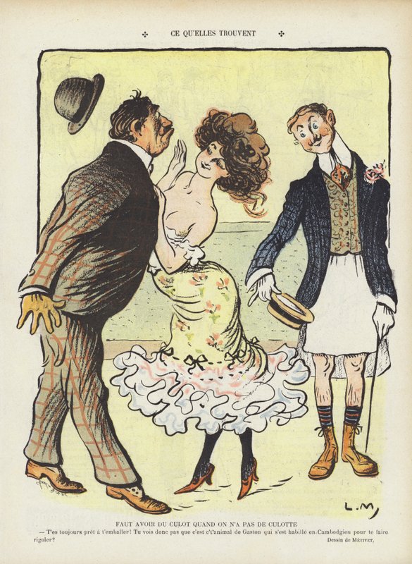 Illustration til Le Rire af Lucien Metivet