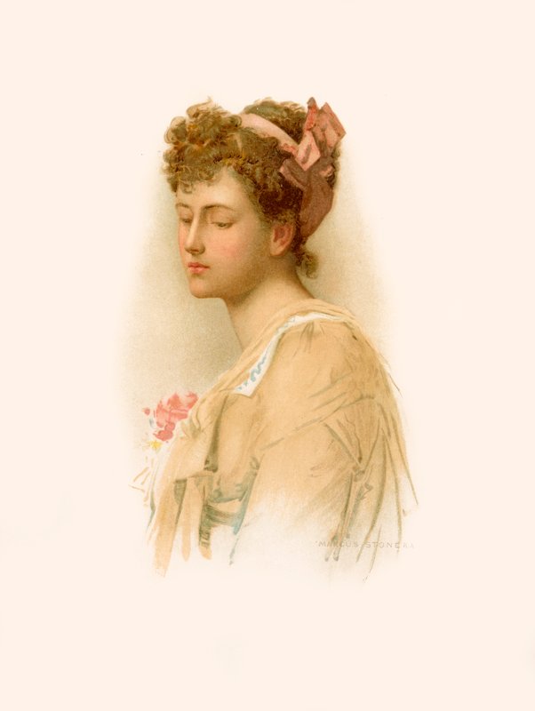 Tennysons Margaret af Marcus Stone