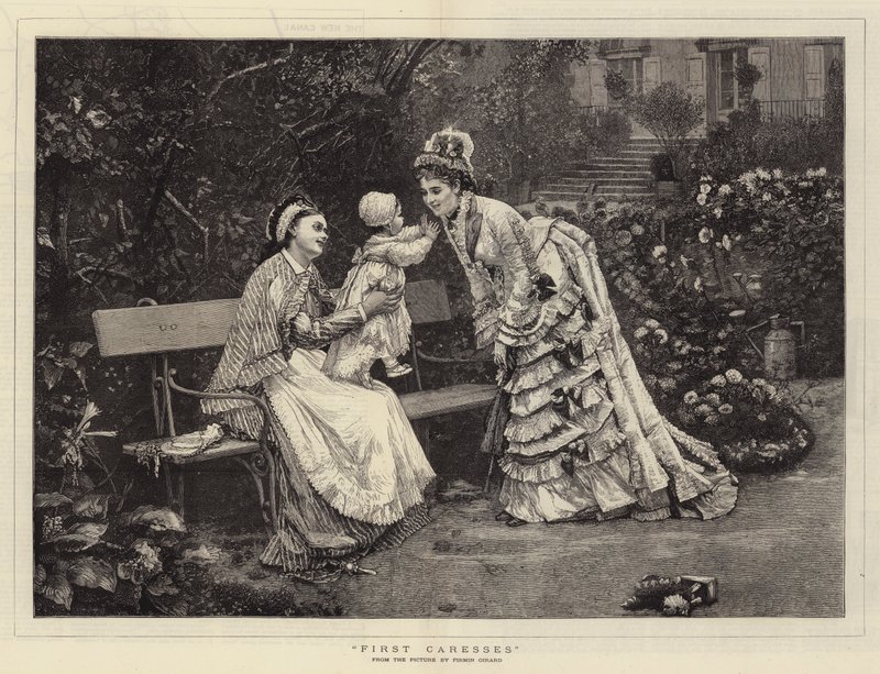 Første kærtegn af Marie Francois Firmin Girard