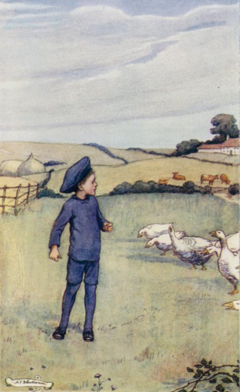 Scene fra The Slowcoach, af Edward Verrall Lucas af Mary V. Wheelhouse