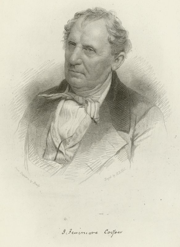 James Fenimore Cooper af Mathew B. Brady