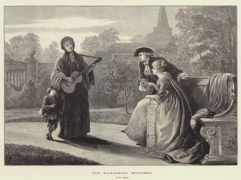 Den Vandrende Minstrel af Matthew White Ridley
