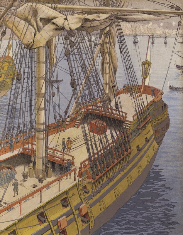 Bombardement af Algier, Duquesne observerer virkningerne af Maurice Leloir