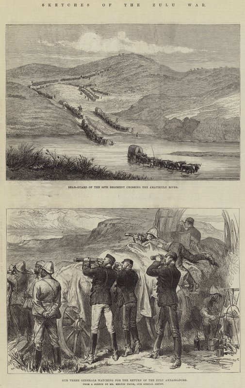 Skitser af Zulu-krigen af Melton Prior