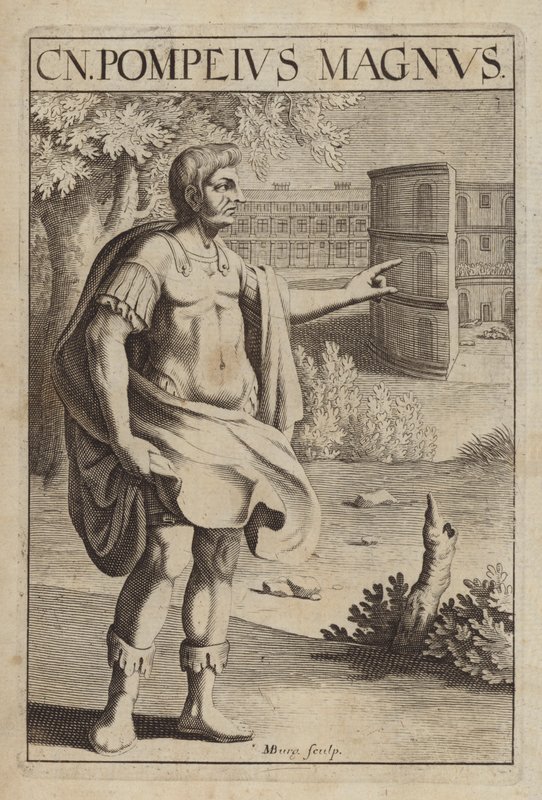 Pompejus den Store, romersk statsmand og soldat af Michael Burghers