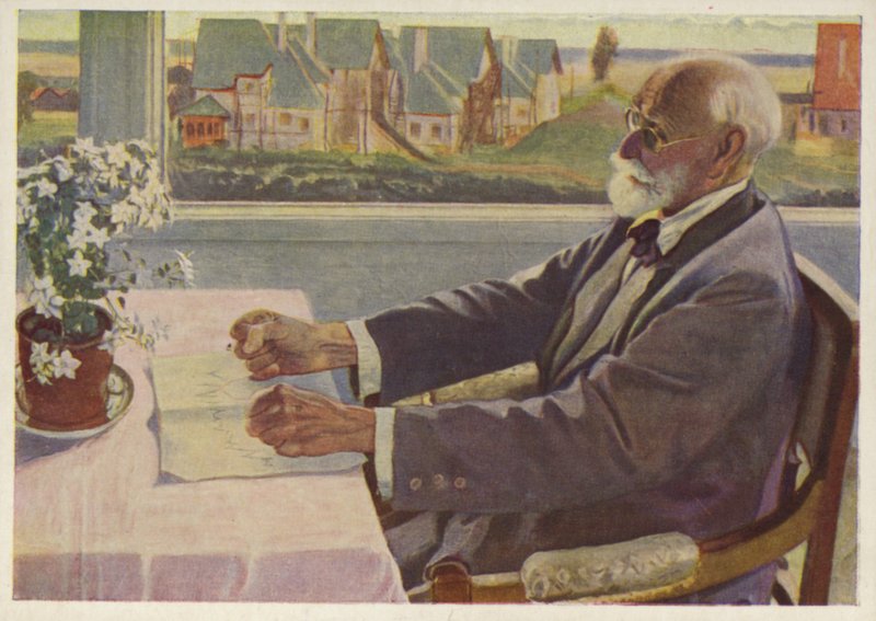 Ivan Pavlov, russisk fysiolog af Mikhail Vasilievich Nesterov