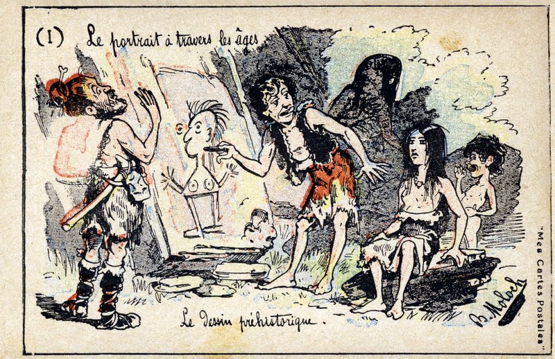 Forhistorisk kunst af Moloch