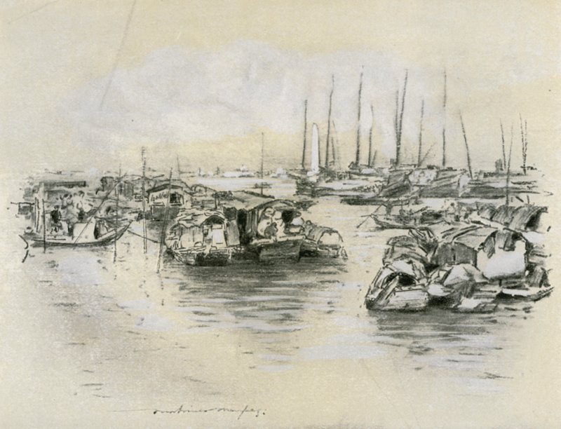 Ved den gule flod af Mortimer Ludington Menpes