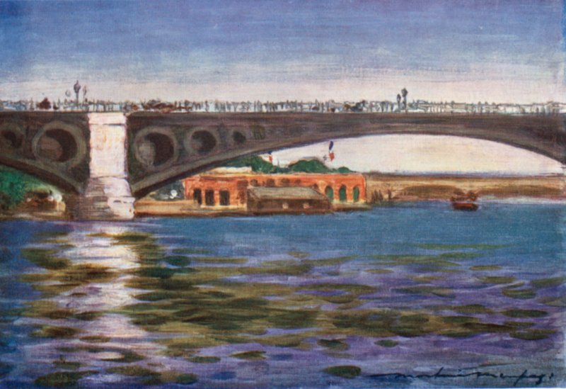 Concorde Bridge af Mortimer Ludington Menpes