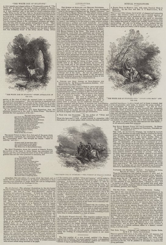 Den hvide dåe af Rylstone af Myles Birket Foster