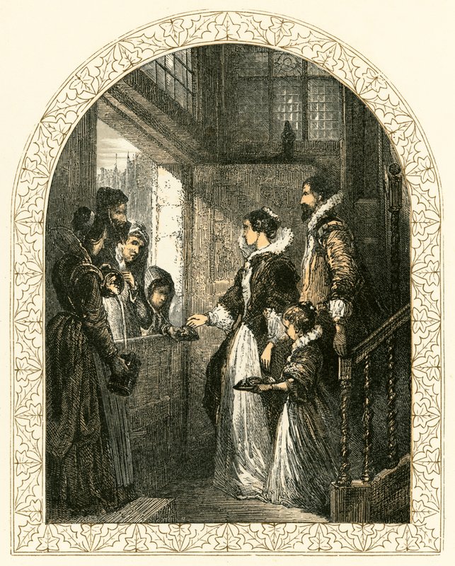 Velgørenhed af Myles Birket Foster