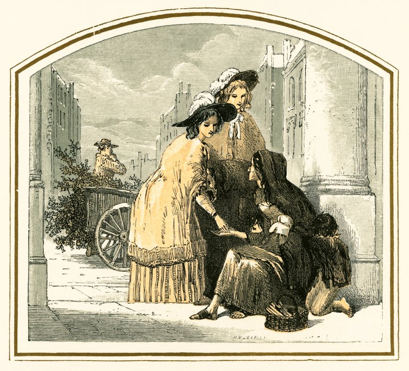 Julen nærmer sig af Myles Birket Foster