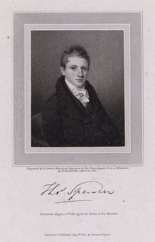 Thomas Spencer, engelsk kongregationspræst (gravering) af Nathan Cooper Branwhite