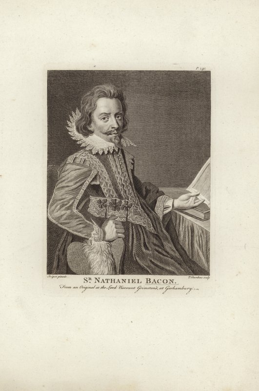 Sir Nathaniel Bacon, amatørmaler af Nathaniel Bacon