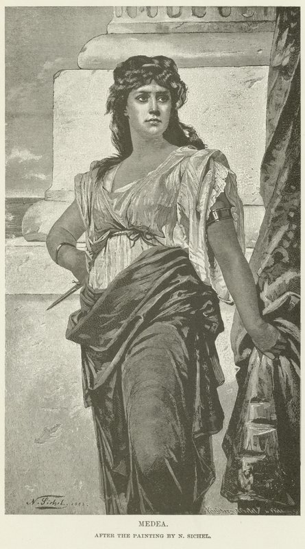 Medea (gravering) af Nathaniel Sichel