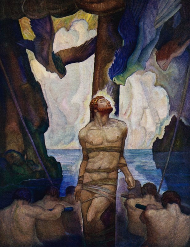 Odyssey: Sirenerne af Newell Convers Wyeth
