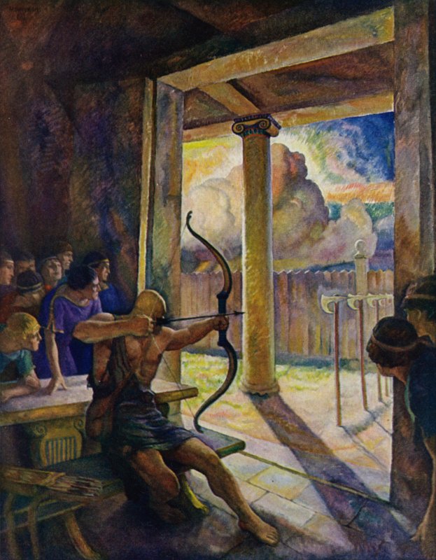Odyssey: Retssagen mod buen af Newell Convers Wyeth