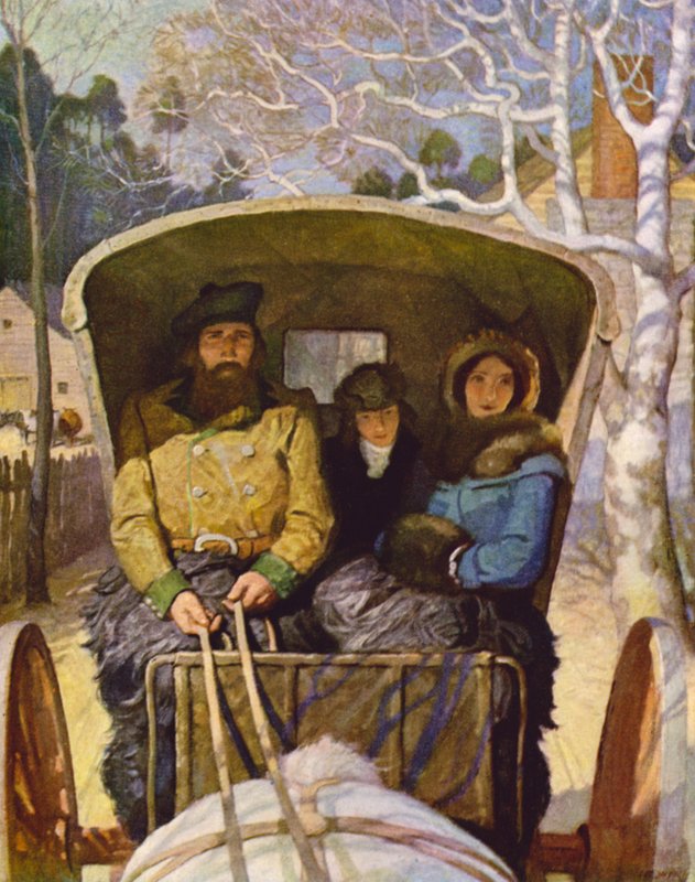 Familien Fraser af Newell Convers Wyeth