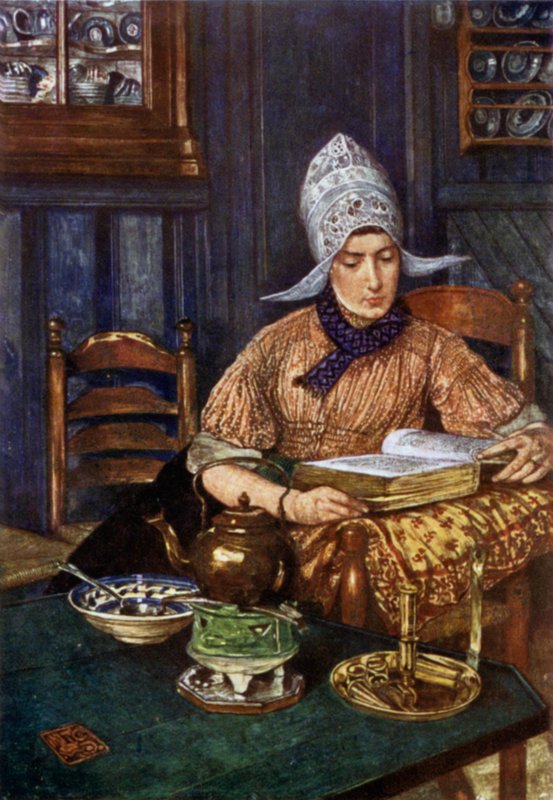 Et interiør, Volendam af Nico Jungman