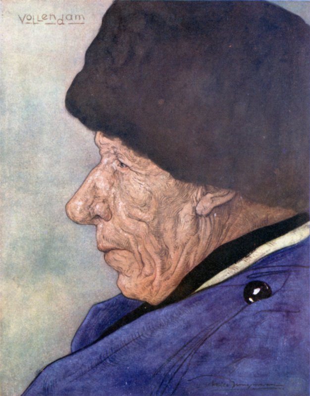A Mans Head, Volendam af Nico Jungman
