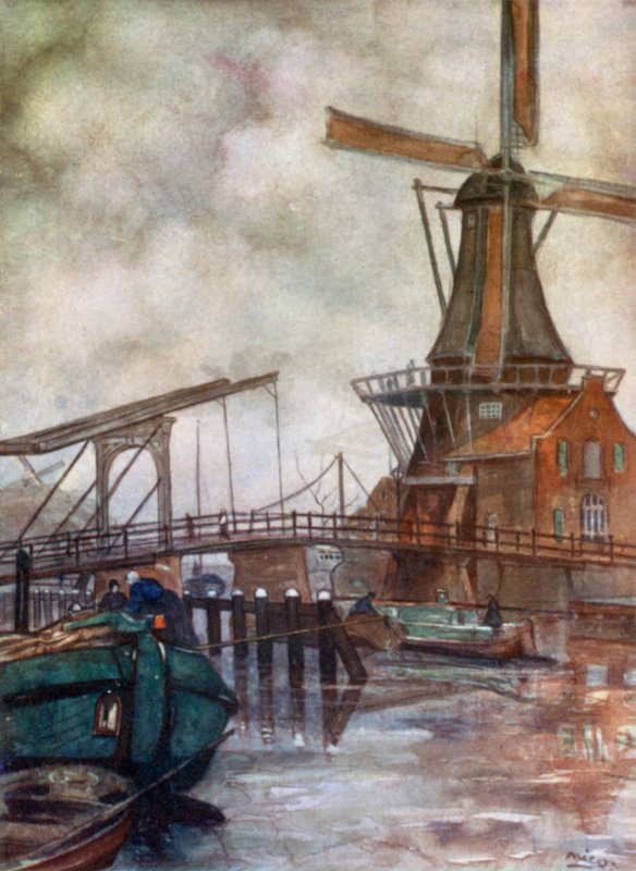 Mill de Adrian, Haarlem af Nico Jungman