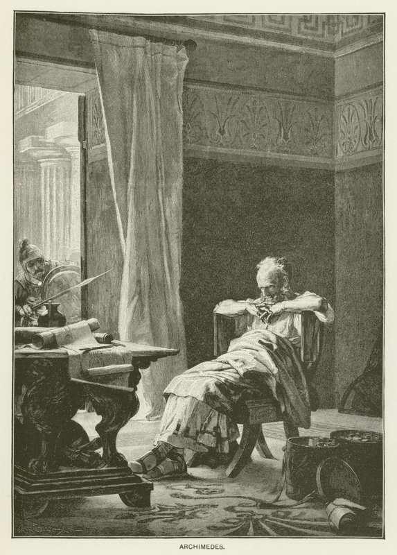 Archimedes af Nicolo Barabino