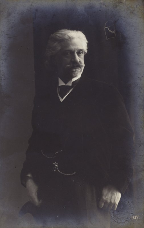 Portræt af Edvard Grieg af Norwegian Photographer