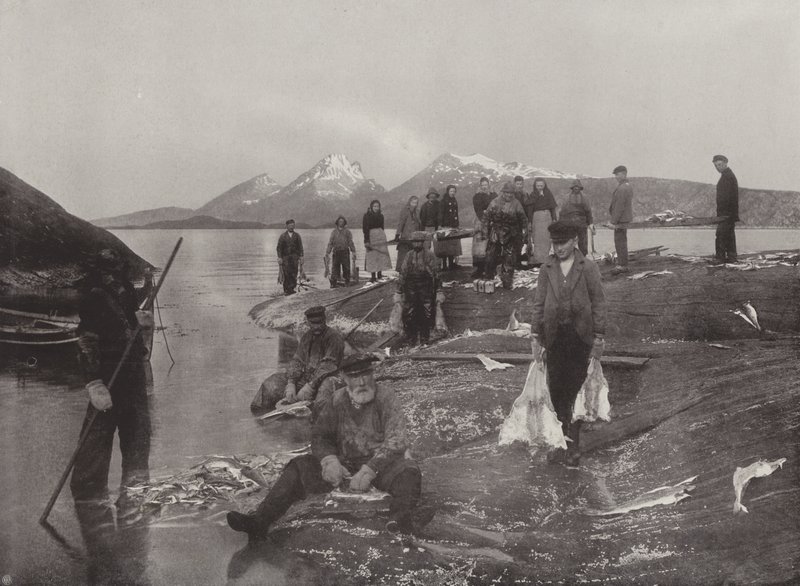 Vask af Klip-fisk af Norwegian Photographer