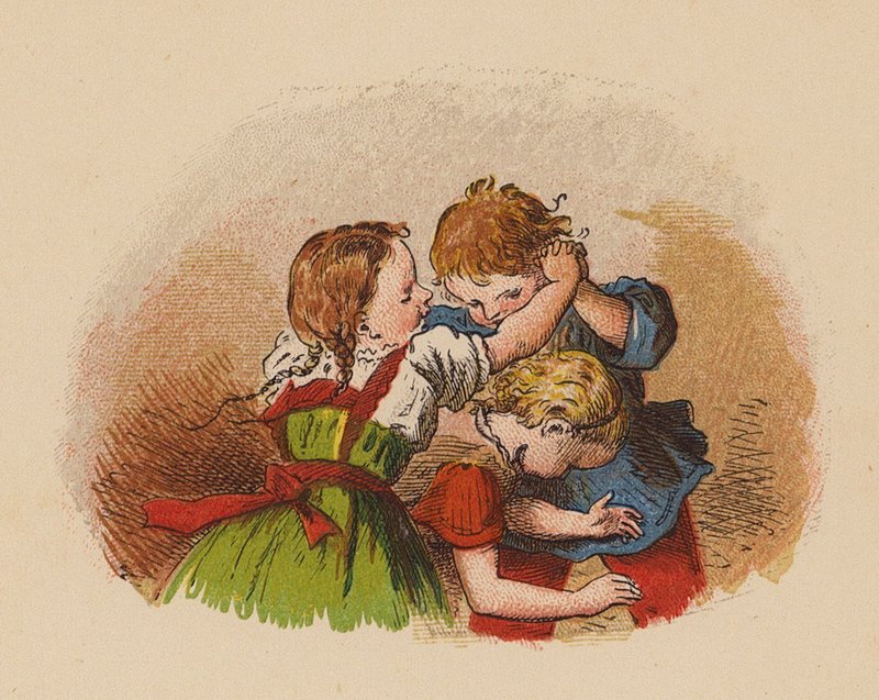 Appelsiner og citroner (farvelitografi) af Oskar Pletsch