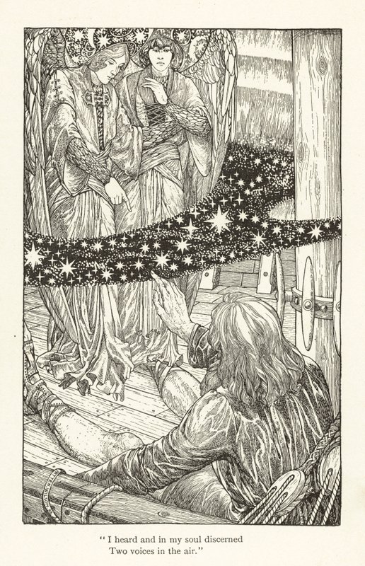 Rime of the Ancient Mariner (gravering) af Patten Wilson