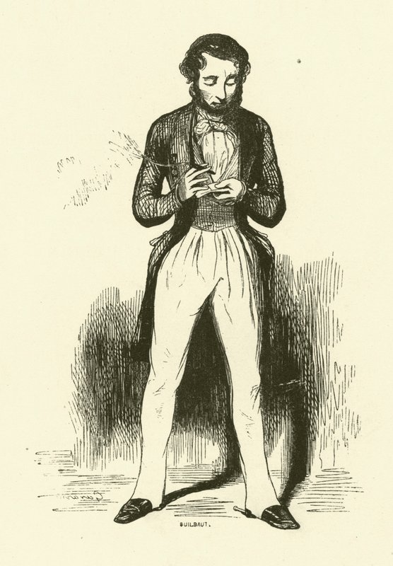 Børsmægleren af Paul after Gavarni