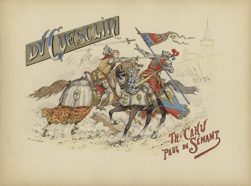 Bertrand du Guesclin, fransk militærchef af Paul de Semant