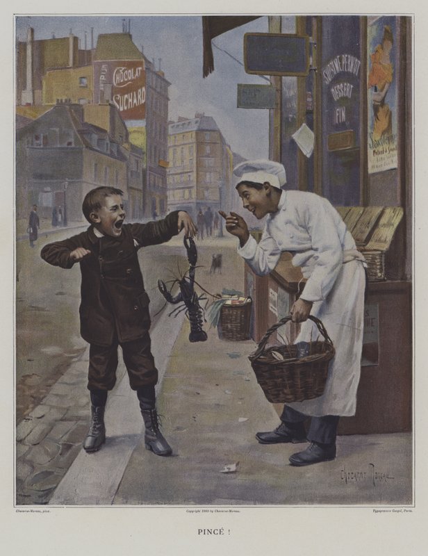 Pince! (Nipped!) af Paul Charles Chocarne Moreau
