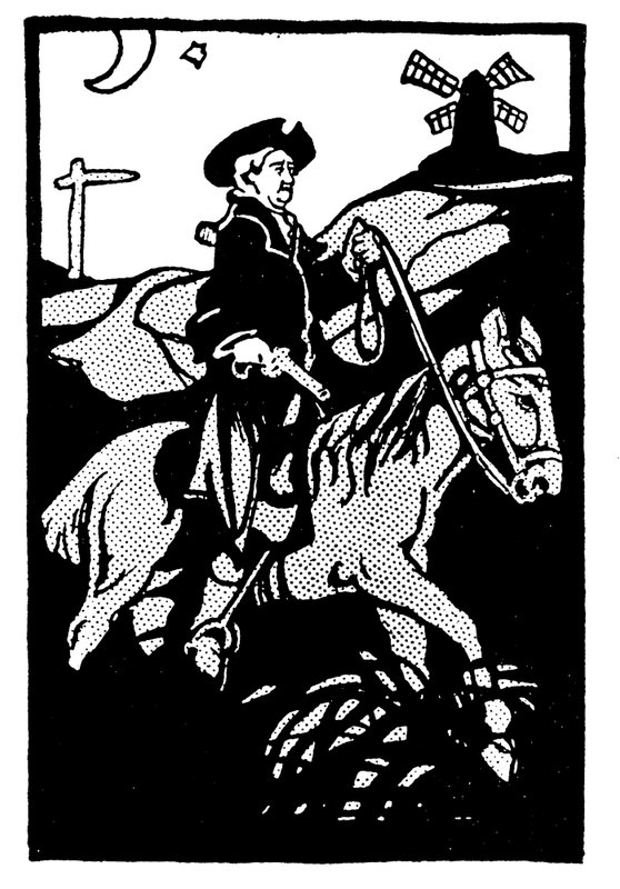 Highwayman (gravering) af Paul Hardy