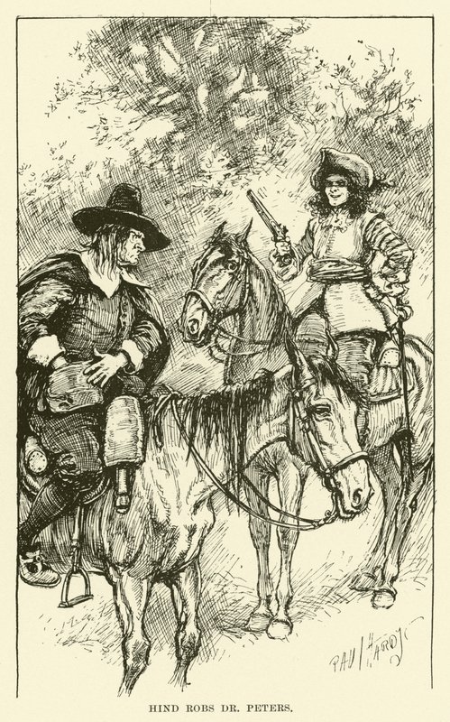 Hind Robs Dr Peters (gravering) af Paul Hardy